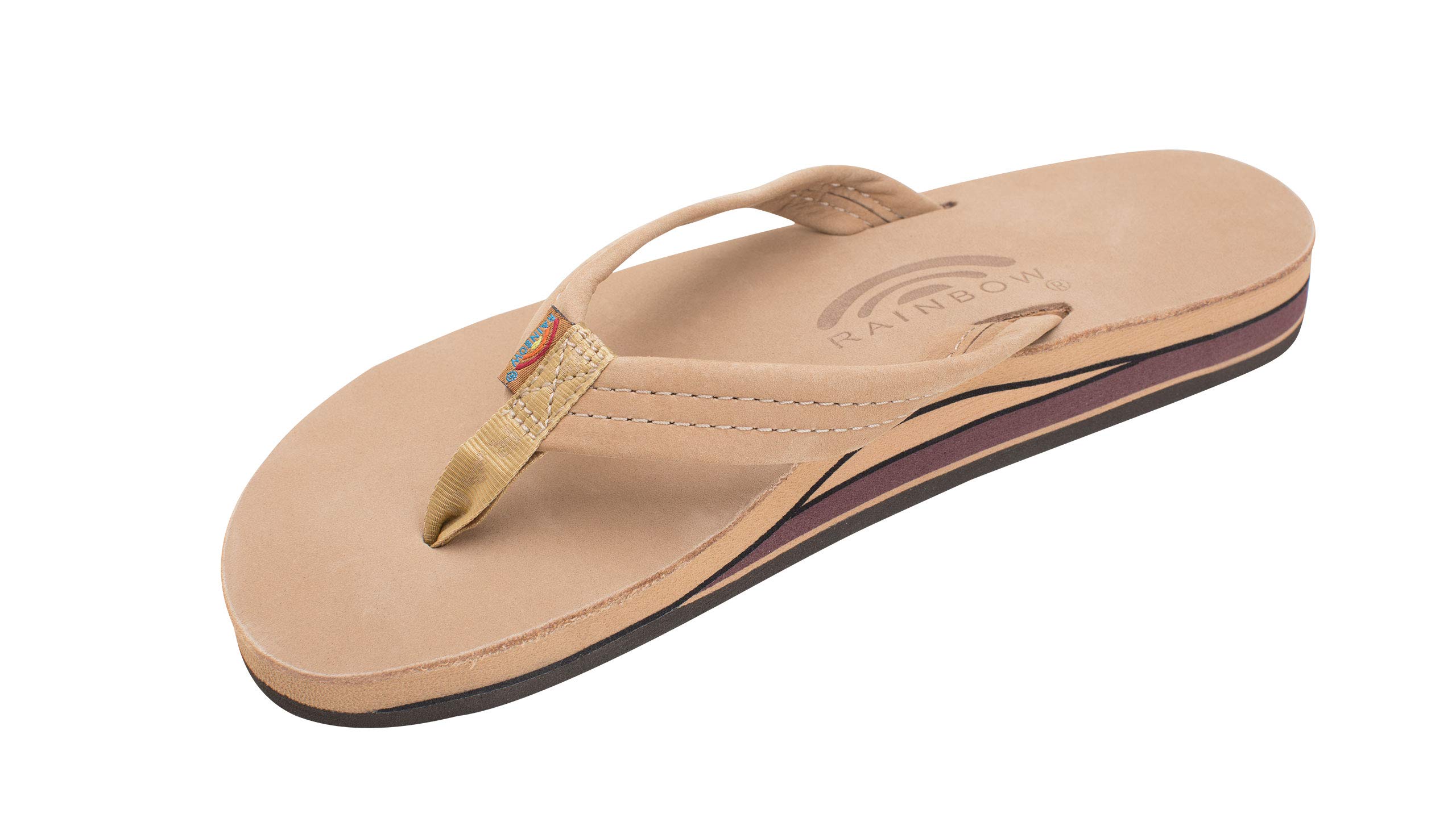 Amazon.co.jp: Rainbow Sandals レディース ダブルレイヤー レザー 3/4